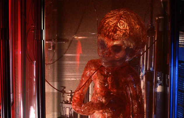 Jacques Gastineau - silicon foetus for the movie Terminus 1987